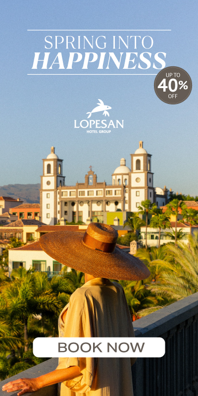  Spring into happiness in Lopesan Hotel Group. 