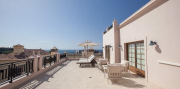 	Meerblick von der Terrasse der Royal Suite des Hotel Lopesan Villa del Conde Resort & Thalasso 	