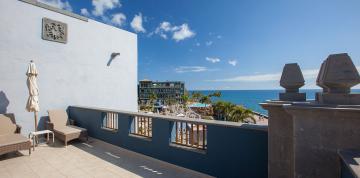 	Sea views from the Senior Suite at the hotel Lopesan Villa del Conde Resort & Thalasso 	