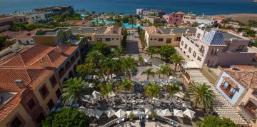 	Vista aérea del hotel Lopesan Villa del Conde Resort & Thalasso 	