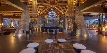 	Richard Burton bar at the hotel Lopesan Baobab Resort	