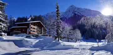 	Landscape around the IFA Breitach Hotel 	