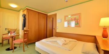 	Interior de la habitación individual estándar del hotel IFA Alpenhof Wildental	