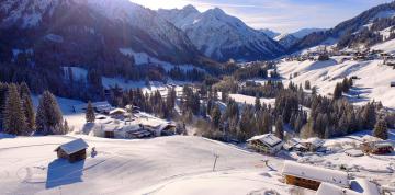 	Schneelandschaft IFA Alpenhof Wildental Hotel	