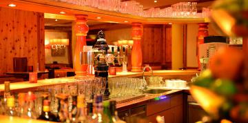 	Interior of the IFA Alpenrose Hotel bar	