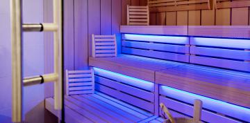 	Sauna del centro wellness del Hotel IFA Alpenrose	