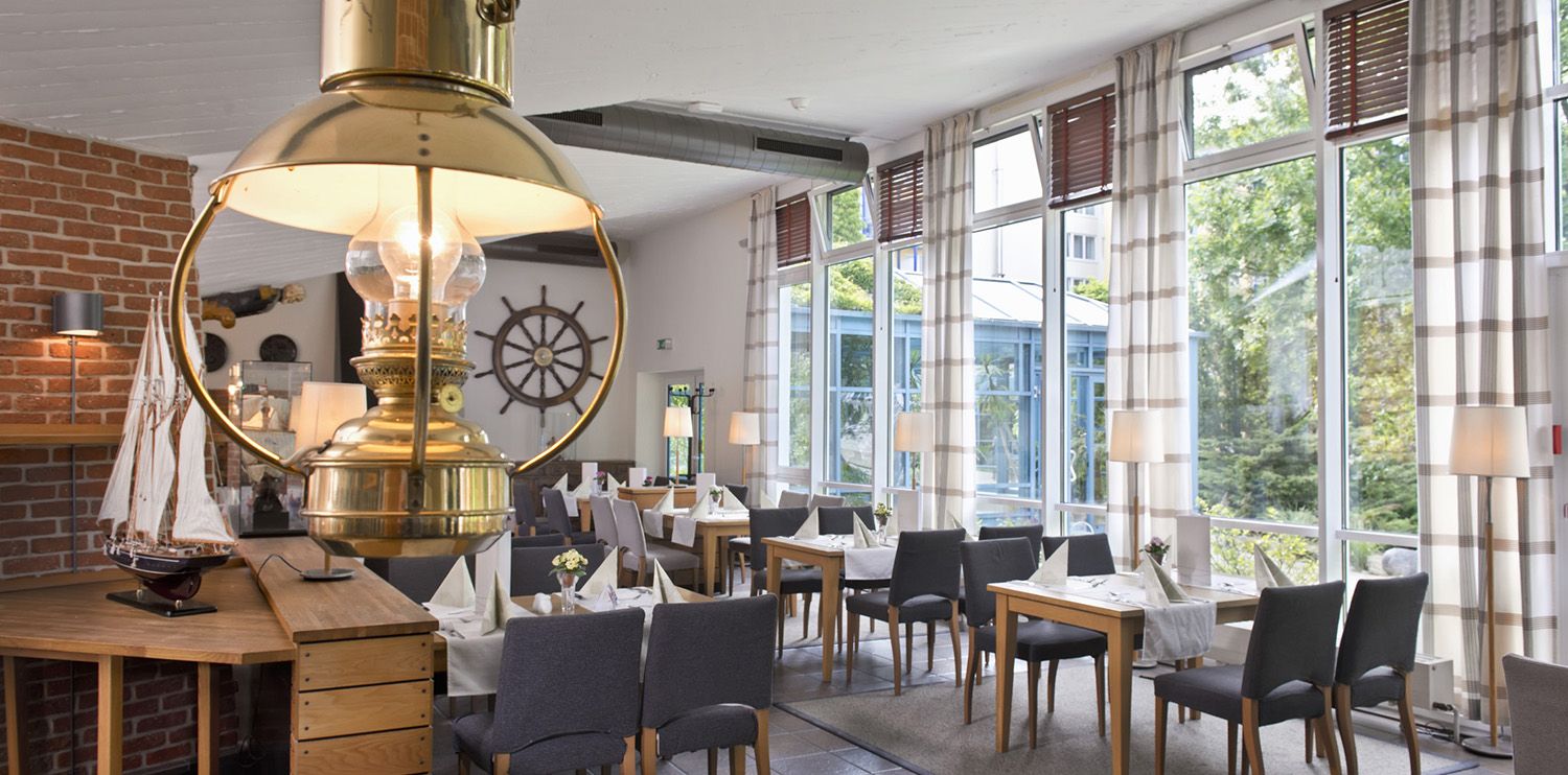 	Dining room of the Gryf Buffet Restaurant at IFA Rügen Hotel & Ferienpark	