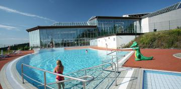 	Outside swimming pool at IFA Schöneck Hotel & Ferienpark	