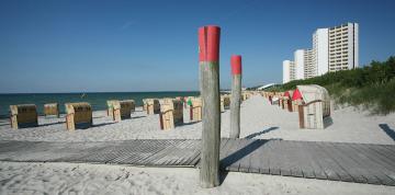 Plage à côté de l'IFA Fehmarn Hotel & Ferien-Centrum