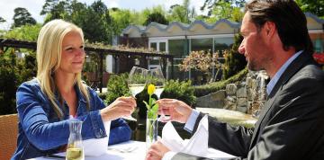 	Terrace of the Orangerie restaurant at IFA Graal-Müritz Hotel, Spa & Tagungen	