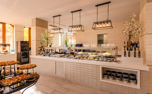Corallium Beach by Lopesan Hotels The Food Garden buffet