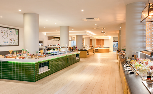 The Food Garden buffet im Corallium Dunamar by Lopesan Hotels