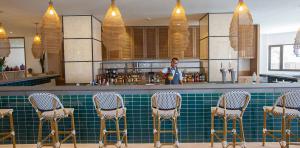 Lobby bar at the Corallium Dunamar by Lopesan Hotels