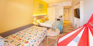 Innere des Abora Continental by Lopesan Hotels doppelzimmer familie