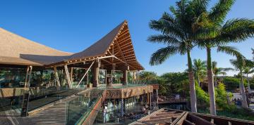 	Häuschen des Lopesan Baobab Resort Hotel	