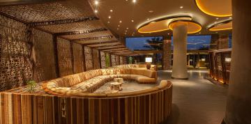 	Sillones en el lobby del hotel Lopesan Baobab Resort	