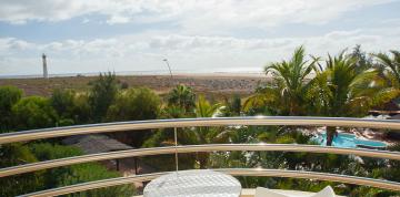 Vue panoramique depuis la terrasse de la Junior Suite de l'hôtel IFA Altamarena