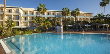 	The large pool at the IFA Altamarena Hotel	