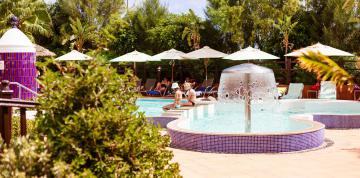 	Medium-sized pool at the IFA Altamarena Hotel 	